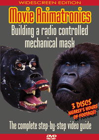 Radio controlled mechanical mask video tutorial DVD