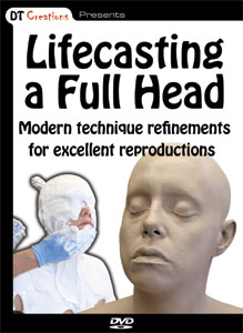 Lifecasting a full head DVD